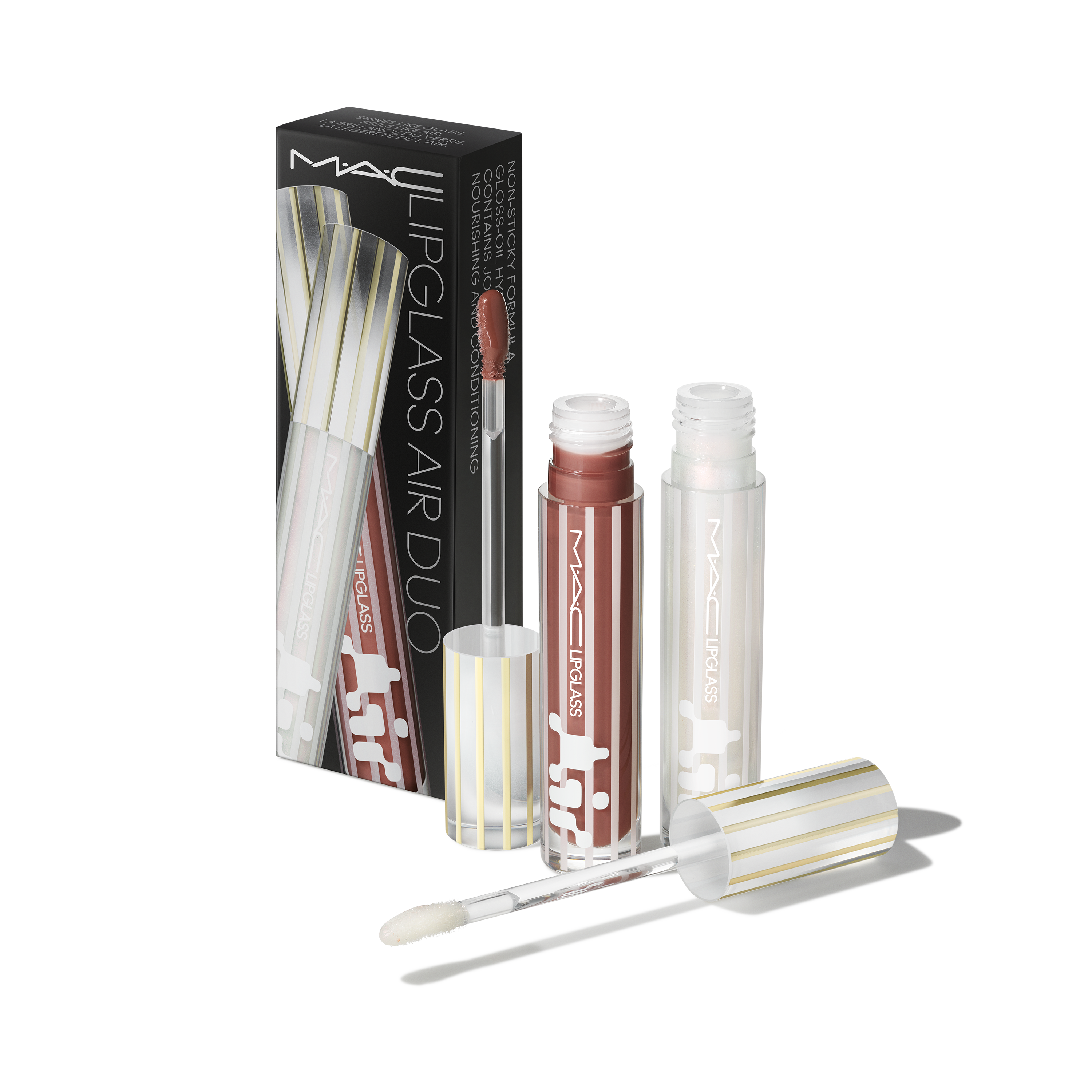 Two Glossy Lipglass Air Duo - Everyday Beauty Essential