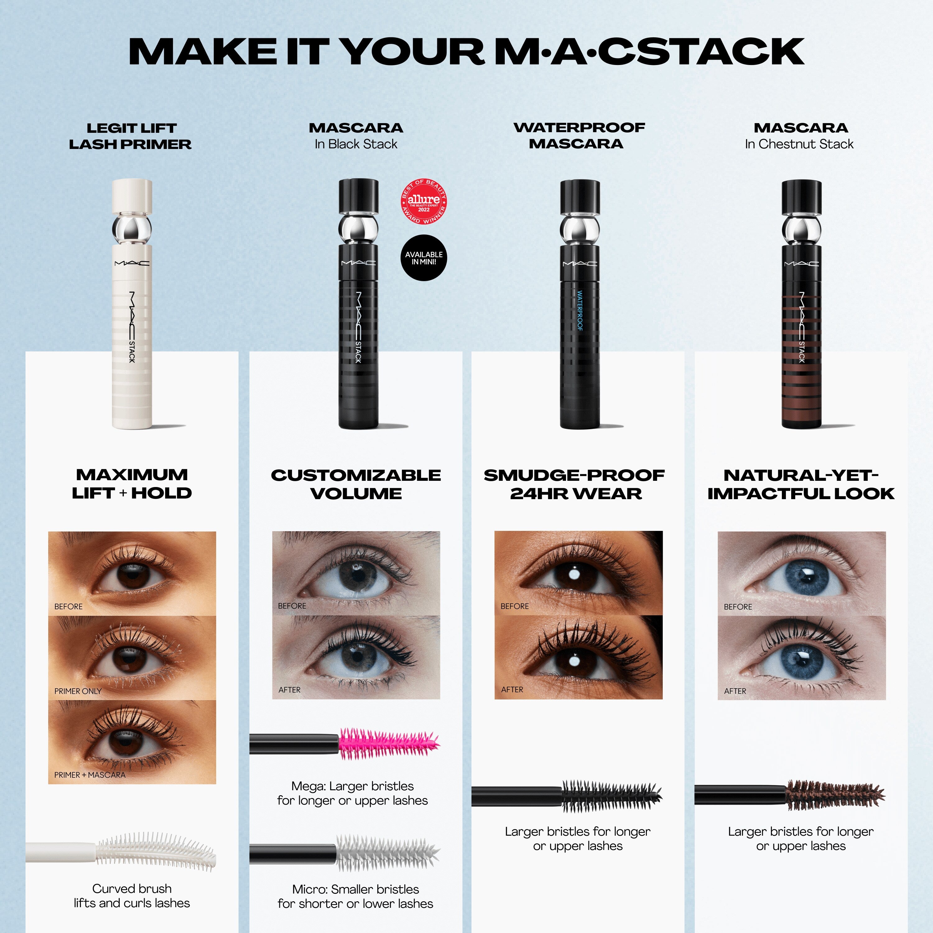 M·A·CStack Waterproof Mascara - Everyday Beauty Essential