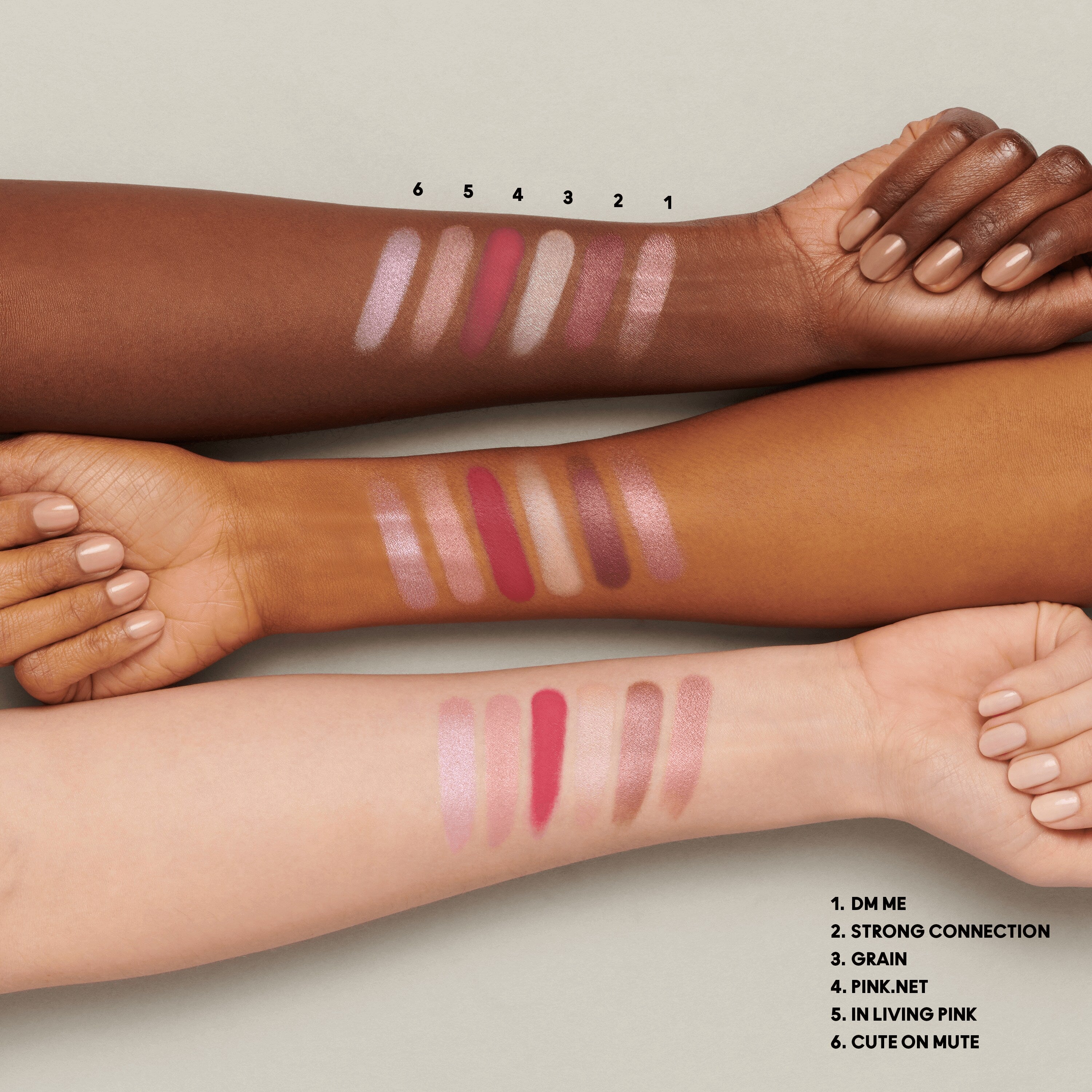 Connect In Colour Eye Shadow Palette: Rose Lens - Everyday Essential