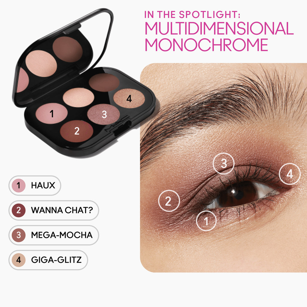 Connect In Colour Eye Shadow Palette: Embedded in Burgundy - Everyday Essential