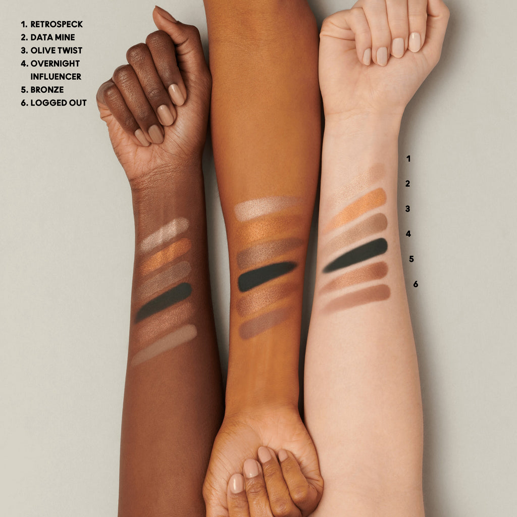 Connect In Colour Eye Shadow Palette: Bronze Influence - Everyday Essential