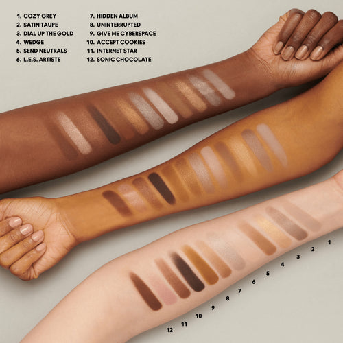 Connect In Colour Eye Shadow Palette: Unfiltered Nudes - Everyday Essential