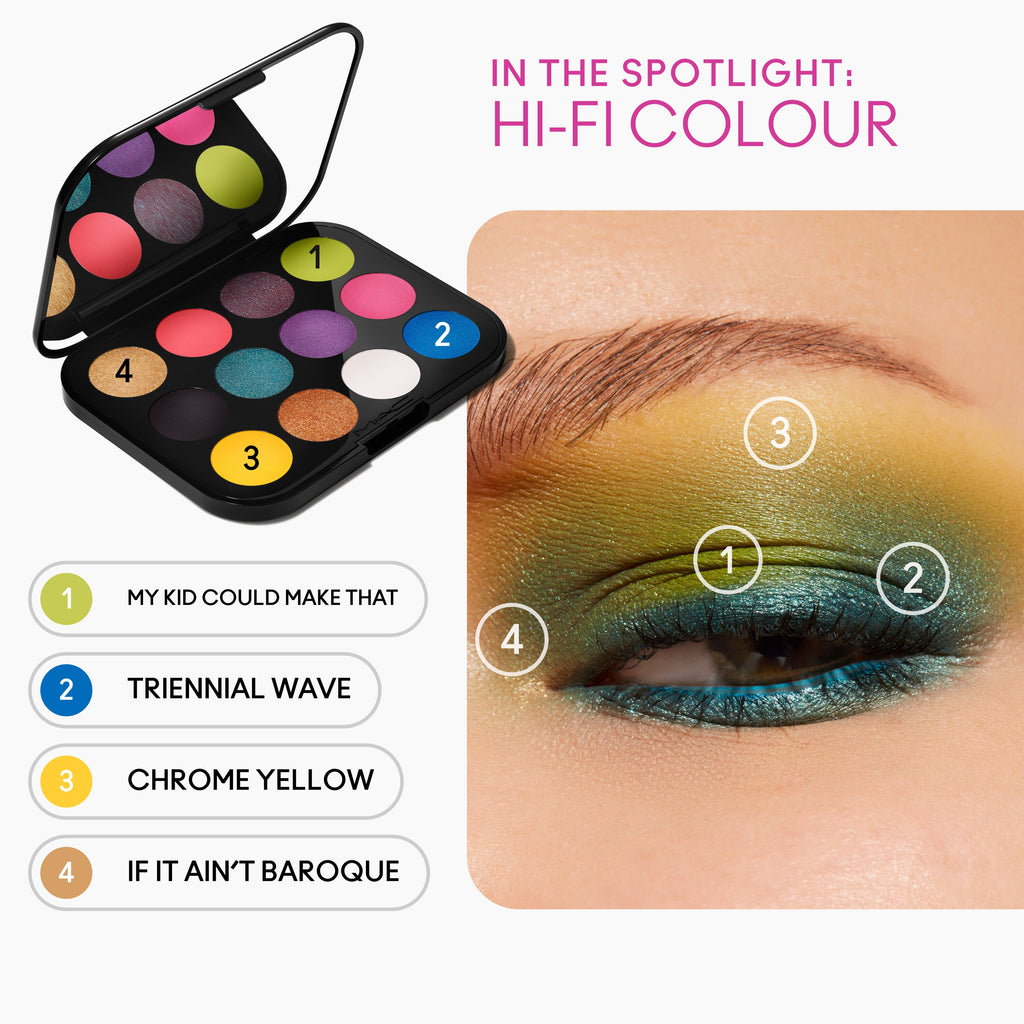 Connect In Colour Eye Shadow Palette: Hi-Fi Colour - Everyday Essential